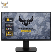 华硕TUF 28英寸电竞游戏显示器 电脑显示屏 4K IPS HDR 旋转升降 带音响 主机游戏/PS5 VG289Q