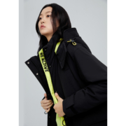 波司登风衣羽绒服女式收腰显瘦休闲时尚冬白色外套潮流B00133022