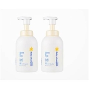20点开始、88VIP：mama&kids 宝宝温和滋润泡沫洁肤露液 460ml*2瓶