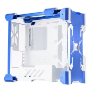 艾湃电竞（Apexgaming）G3M 蓝色 M-ATX电脑机箱（M-ATX主板/全金属架构/双侧透钢化玻璃/支持240水冷）