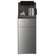 双11预售：Midea 美的 YR1620S-X  家用立式饮水机多功能自动茶吧  钛钢灰