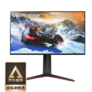 LG 27英寸 4K 144Hz (超频160Hz) HDMI2.1 NanoIPS HDR600 10.7亿色 PS5 电竞显示器 27GP95R 【京东金榜】