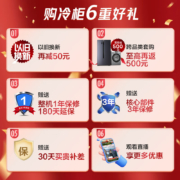 海信 (Hisense)冰柜家用小型冷柜145升 单温冷冻柜冷藏一级能效BD/BC-145NUD家庭母乳茶叶柜保鲜柜