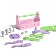 销量第一！Green Toys 儿童益智启蒙动手玩具 工具箱套装 粉色  含税直邮到手¥81.56