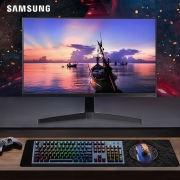 三星（SAMSUNG）27英寸 IPS FreeSync 75Hz 可壁挂高清爱眼 窄边框 T35F 电脑办公显示器 F27T352FHC