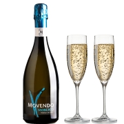 PLUS会员：MOVENDO 莫维朵 莫斯卡托起泡白葡萄酒 750ml