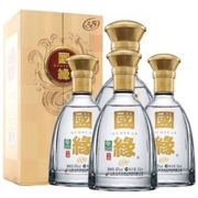 今世缘 国缘 对开 浓香型 白酒 550ml*4瓶