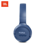 JBL TUNE 510BT 蓝牙耳机 头戴式 音乐游戏运动耳机 便携折叠 通话降噪麦克风 长续航 蓝色 升级款