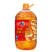 多力压榨一级浓香花生油5L 食用油（新老包装随机发放）