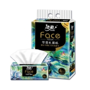京东特价APP: 洁柔 艺术油画face可湿水抽纸四层80抽*4包
