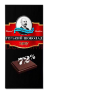 京东特价:世家医生 进口黑苦巧 72%可可1块