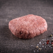 玺宴 国产安格斯调味牛肉饼100g*4片  冷冻  早餐汉堡饼 汉堡牛肉饼  生鲜