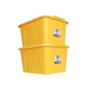 CHAHUA 茶花 2899 塑料收纳箱 68L*2个装