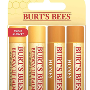 Burt's Bees 小蜜蜂 经典护唇膏4.25g*4支  直邮含税到手￥80.45