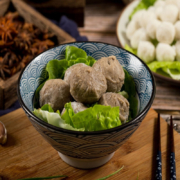 PLUS会员：渔人百味 （经典潮汕牛肉丸 500g+牛筋丸500g）*拍2件