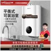 Vanward 万和 燃气热水器310W家用天然气液化气煤气平衡式可安装浴室内12升
