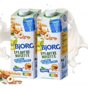 天猫U先：BJORG倍优禾 0蔗糖 榛子小麦饮1L*2瓶