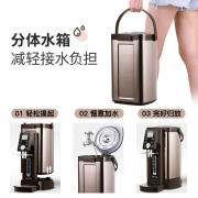 奥克斯（AUX） 电热水瓶 5升家用分体式热水壶电水壶304不锈钢多段保温恒温开水壶 8530F 咖啡色