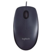 logitech 罗技 M91P 有线鼠标 1000DPI 黑色