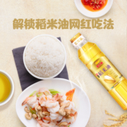 金龙鱼稻米油800ml 双一万稻田里稻谷米糠油400ml*2 营养健康瓶装