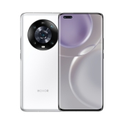 荣耀Magic4 Pro 5G手机 全新一代骁龙8 四曲屏设计LTPO屏幕 潜望式长焦摄像头 釉白 8GB+256GB