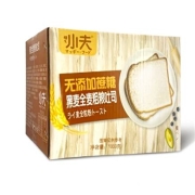 京东特价APP:小夫 黑麦全麦面包吐司500g/箱*2件（1000g，共2斤）