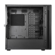 银欣（SilverStone）星斗Seta Q1中塔式ATX低噪机箱(隔音降噪/附14公分风扇/Type-C/吸音棉/不侧透)