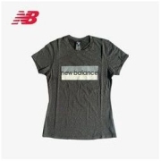 new balance NB女针织上衣T恤运动休闲半袖 AWT73123-BK