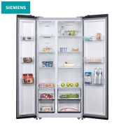 西门子（SIEMENS）502升超薄对开门双开门冰箱 超薄 易嵌入 风冷无霜 变频压缩机 白色 KA50NE20TI