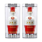 双11预售：五粮液 1618 浓香型国产红白瓶白酒52度 500ml*2 双瓶装