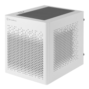 银欣（SilverStone）SG16珍宝16 白色ITX机箱(小体积/支持120水冷/ATX.SFX电源/塔式散热)