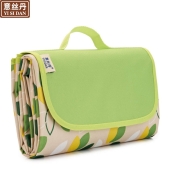 意丝丹（YISIDAN） 野餐垫户外加厚防潮垫耐磨牛津布 意丝丹大尺寸便携帐篷垫子沙滩垫 彩虹格 145*200CM