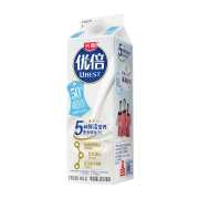 光明 优倍 高品质 减脂鲜奶 950ml  屋顶包 巴氏杀菌鲜牛奶