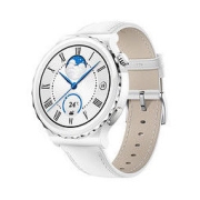 HUAWEI 华为 WATCH GT 3 Pro 智能手表 43mm 白色真皮表带