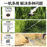达瓦 德国动力技术割草机除草机打草机四冲程汽油机小型小麦水稻收割机田园工具草坪机 背负式整机+豪华大礼包