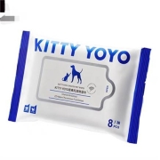 天猫U先：KittyYoyo 恩弗托 宠物湿巾 猫狗专用  8抽/包