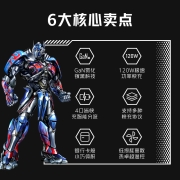 努比亚 红魔120W四口氮化镓充电器GaN充电头PD100w线充套装适用20W苹果14手机华为65W笔记本【变形金刚版】