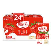 蒙牛  酸酸乳 草莓250ml×24 世界杯定制礼盒装