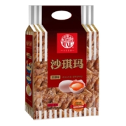 稻香村DXC 糕点点心 休闲零食 中华老字号 沙琪玛454g（黑糖味）