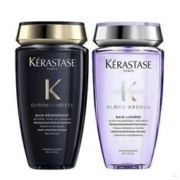 KÉRASTASE 卡诗 黑钻钥源洗发水250ml+耀光凝色洗发水250ml