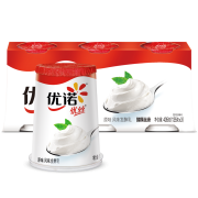 PLUS会员：yoplait 优诺 优丝原味酸奶风味发酵乳 135g*3瓶*6件
