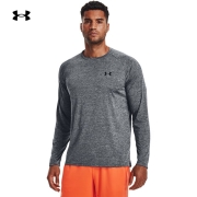 安德玛（UNDERARMOUR）Tech男子训练运动长袖T恤1328496 灰色012 L