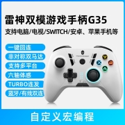 雷神（ThundeRobot） 电竞游戏手柄蓝牙无线有线双模 PC电脑宏编程 Steam 类XBOX G35蓝牙/有线适用电脑/电视/苹果/switch