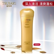 丝蓓绮（TSUBAKI）洗发水 奢耀焕活 洗头膏 200ml（轻盈蓬松/平衡水油/男女适用）