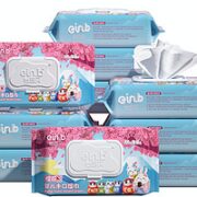 einb 怡恩贝 婴儿湿纸巾  M码 80片*10包
