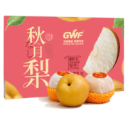 双11预售、PLUS会员： 京觅 长城果品 秋月梨王 净重3.9kg/箱(6粒装)