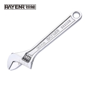 锐能（RAYENR）活动扳手6英寸大开口活扳手 多功能省力活口扳手光柄激光刻度活扳手 活络扳手 扳手250006
