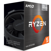 AMD 全系 APU/速龙/锐龙 盒装处理器 平台 AM4插槽 R5 5600G盒装丨核显