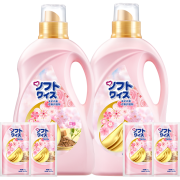 Plus会员：可柔可顺 衣物柔顺剂（2kg×2+50g×4)*2件+凑单
