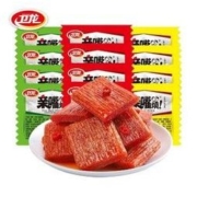 WeiLong 卫龙 亲嘴烧辣条儿时麻辣香辣零食辣味零食小吃休闲食品素肉大礼包